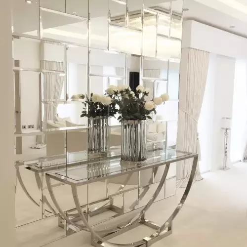 artistic glass mirror