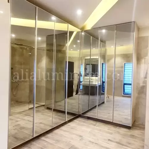 curtain wall door